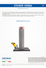 275/M30 1200SA HVM bollard
