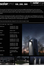 Solar Post data sheet
