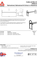 AUTOPA Caldecott Bench