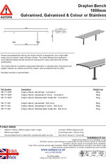 AUTOPA Drayton Bench