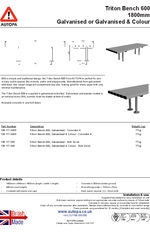 AUTOPA Triton Bench 600