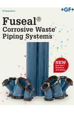 Fuseal corrosive waste piping systems