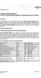  SYGEF Standard piping system - specification