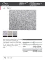 Arche granite data sheet