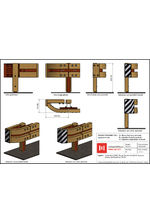 T50-01 Beaver timber energy-absorbing terminal - Details
