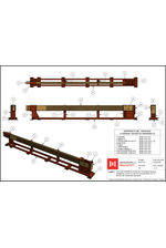 P2-01 Beaver timber energy-absorbing terminal - Details