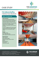 Acoustic Baffles for Protector Insurance, Manchester - Case Study