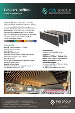 TVS Care Acoustic Baffle Panels