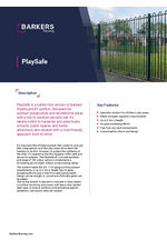 PlaySafe fencing datasheet