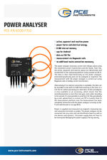PCE-PA 6500 F150 power analyser