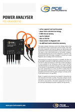 PCE-PA 6500 F50 power analyser