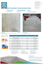 Buff Grey Multi - Product Data Sheet