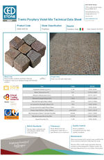 Trento Porphyry Violet Mix - Product Data Sheet