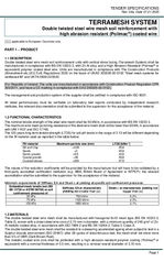Terramesh System Tender Specifications