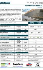 Terramesh Mineral Technical Data Sheet
