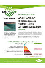EarthGuard Fiber Matrix - Case Study : Testing Results