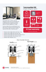 Tommaslide 100 sliding door system