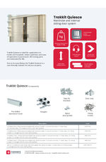 Trakkit Quiesce sliding door gear kit