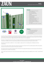 HiSec system Fencing Security Perimeter