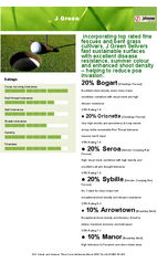 J Green grass seed mix