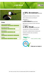 J All Bent grass seed mix