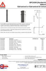 AUTOPA GFC4500 (Hardwick) Bollard 