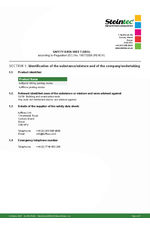 SDS CAC Based Mortars - Steintec