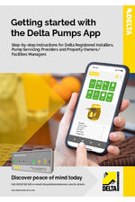 Getting started with the Delta Pumps App