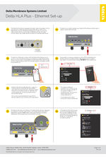 Delta HLA Plus - ethernet set-up