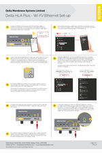 Delta HLA Plus - WiFi/ethernet set-up