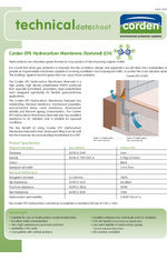 Corden EPS HDPE textured hydrocarbon membrane