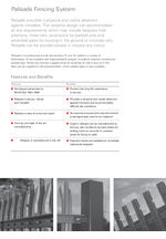 Corden steel palisade fencing