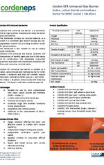 Corden EPS Universal gas barrier