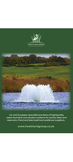 Volcano III floating lake aerator