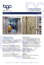 Superior Lift Door - folding lift shutter door