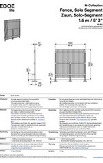 Egoe M1-S20 timber screen