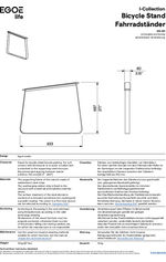 Egoe Fine Line I33-101 cycle stand