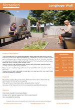 W003 Longhope Wall Product Datasheet