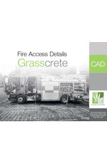 Grasscrete - CAD - fire access