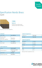 Nordic Brass & Nordic Brass specification - copper for roofs and facades