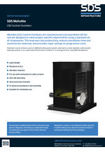 SDS Weholite CSO control chambers datasheet