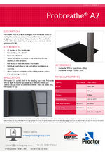 Probreathe® A2 datasheet