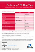 Probreathe FR Duo Tape datasheet