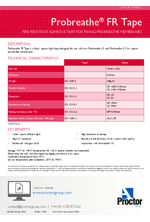 Probreathe FR Tape datasheet