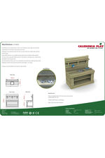 CP-MUD SNK Mud Kitchen with Sink - Info Sheet