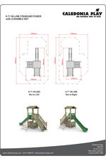 K-71 Standard Single Tower - In-Line with Net - Mini Data Sheet