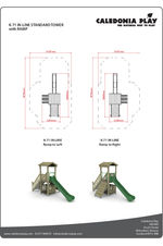 K-71 Standard Single Tower - In-Line with Ramp - Mini Data Sheet