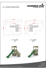 K-71 Standard Single Tower - L-Shaped - Mini Data Sheet