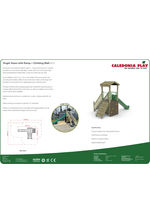 K-71 Standard Single Tower - L-Shaped Left with Ramp CRW - Info Sheet