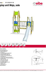 Play Unit Maja, Solo - 51101201110 data sheet
